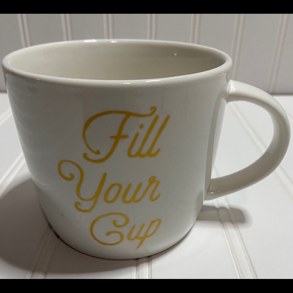 Starbucks “Fill Your Cup” Mug